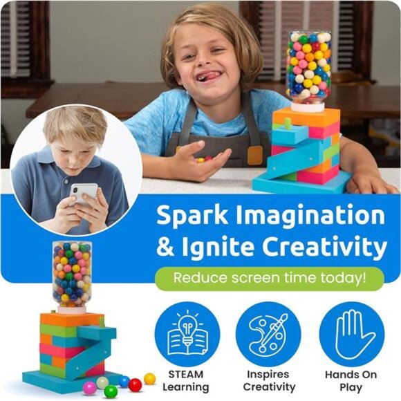 DIY Wood Building Kits for Kids | Kids Wood Projects for Creative Fun | STEM - Picture 5 of 7